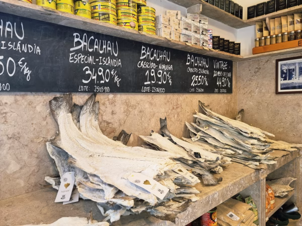 Bacalhau - gesalzener Kabeljau aus Portugal